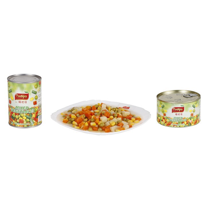 Sayur campuran kalengan -800 g lima jenis